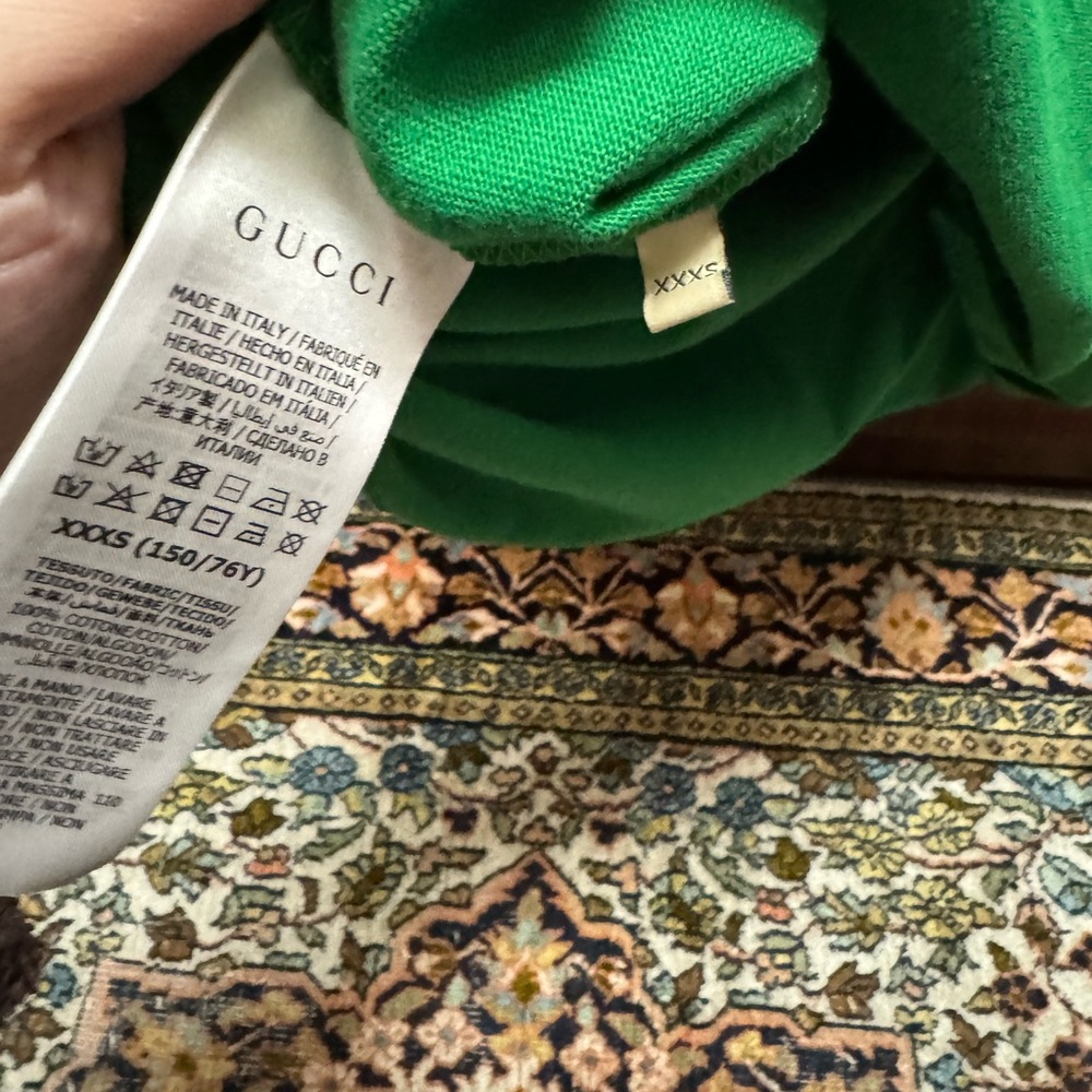 Authentic NWT Gucci Love Parade Eschatology Varsity Tee - Picture 4 of 5